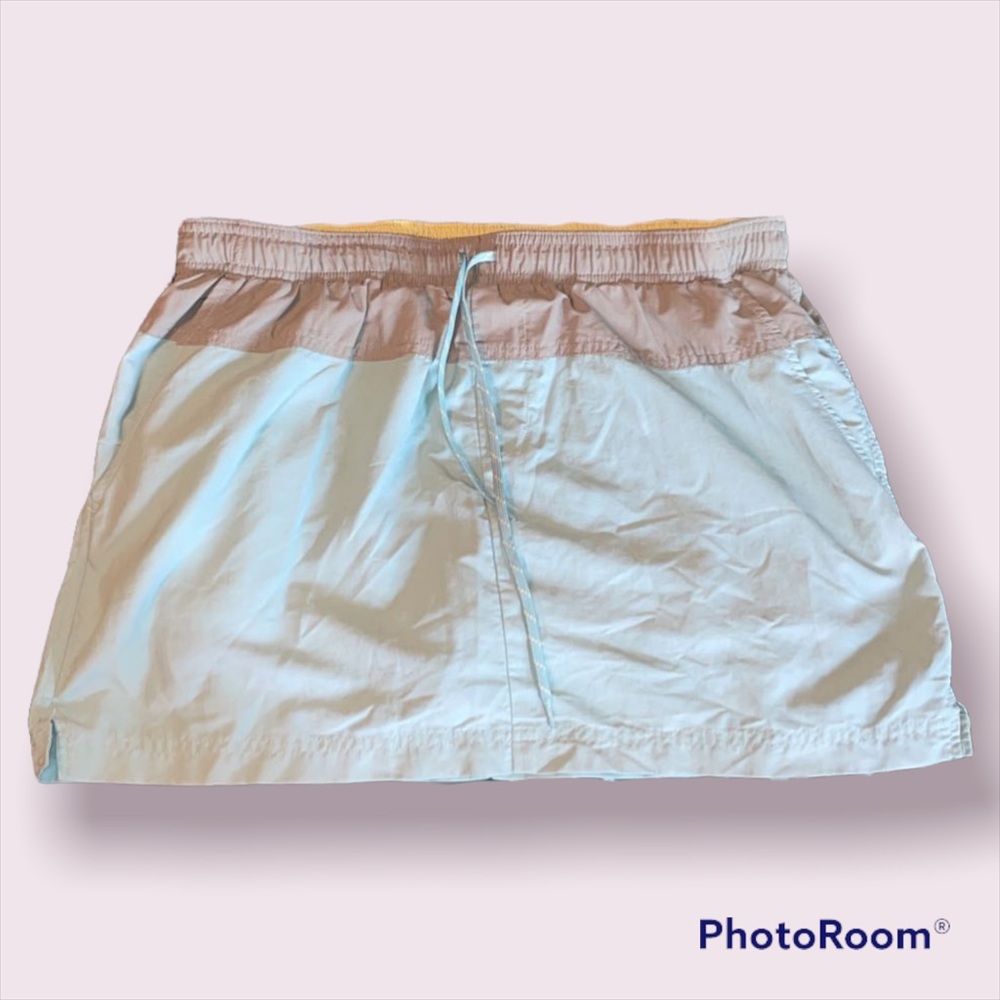Vintage icee blue/light grey WMNS M Colombia tennis skort, with drawstring 🤍